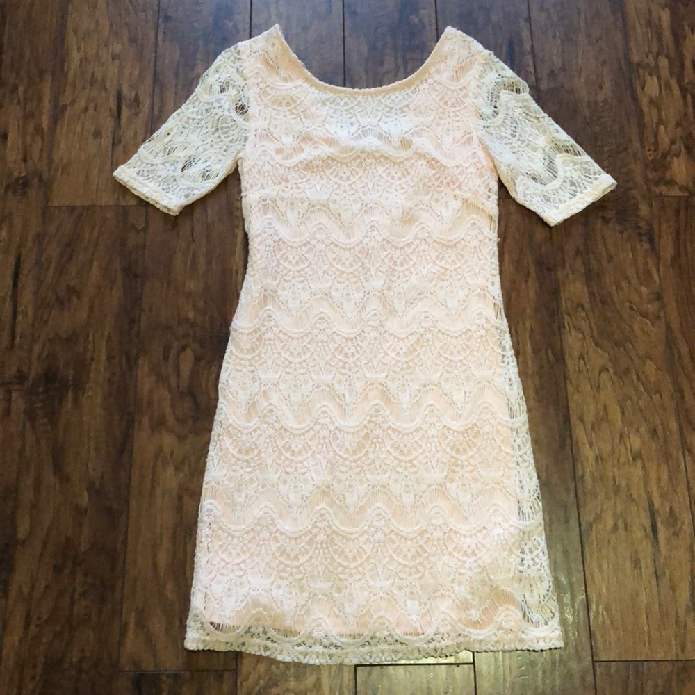 Forever 21 crochet dress